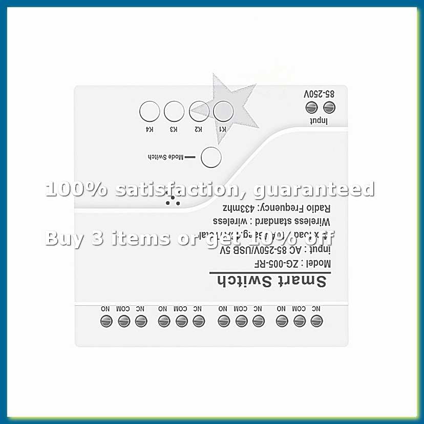 Smart Relay Tuya - Modul Sakelar Lampu Pintar Zigbee 4CH