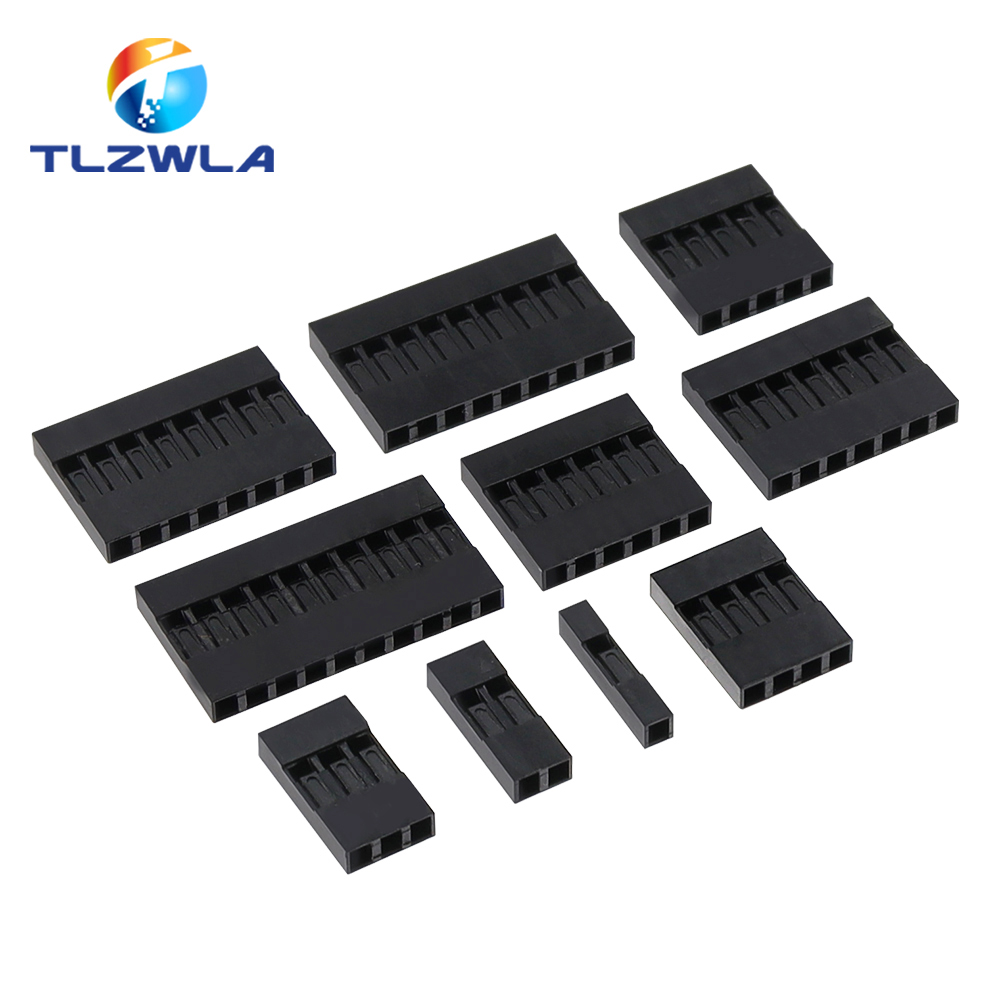 Shelly Plug - 1000PCS colokan cangkang plastik Dupont 2.54mm