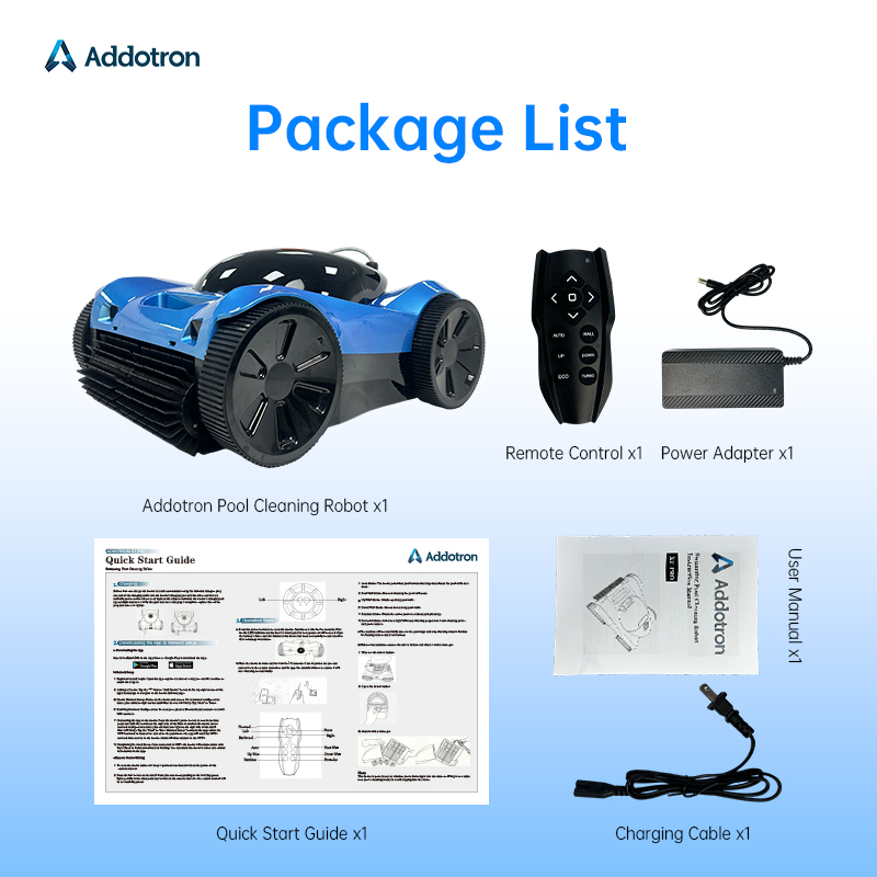 Addotron Pembersih Kolam Renan - Tuya Smart ulasan dan harga