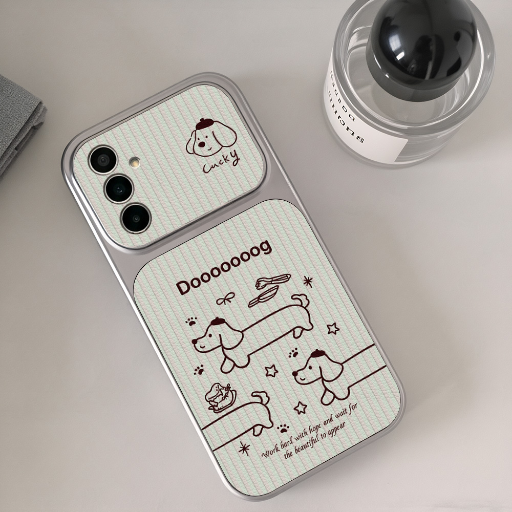Casing Ponsel Kartun Dachshund - Shelly ulasan dan harga