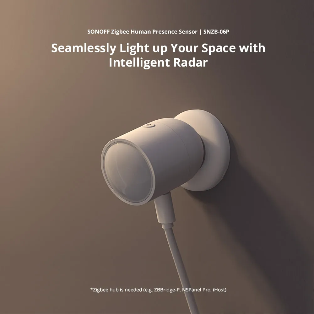 Sensor Kehadiran Manusia Zigbe - Sonoff ulasan dan harga