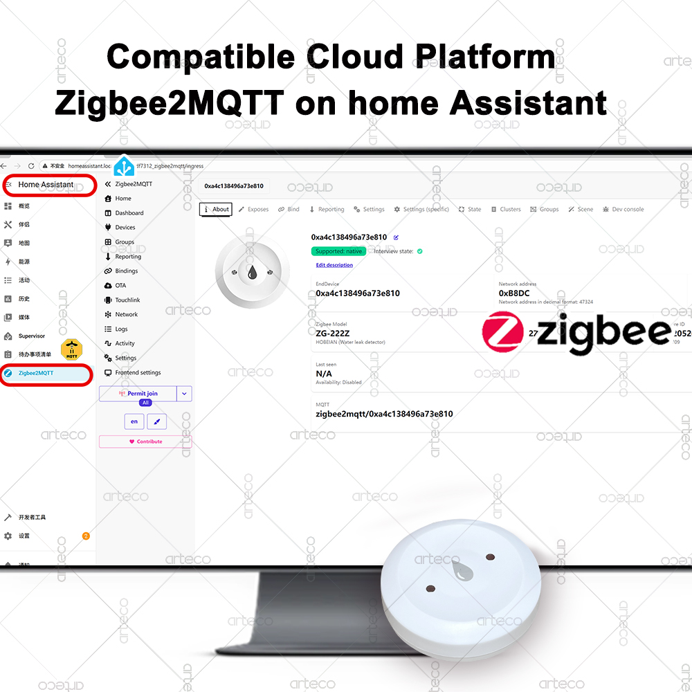 Tuya Smart Zigbee Sensor Air D - Home Assistant Tuya ulasan dan harga