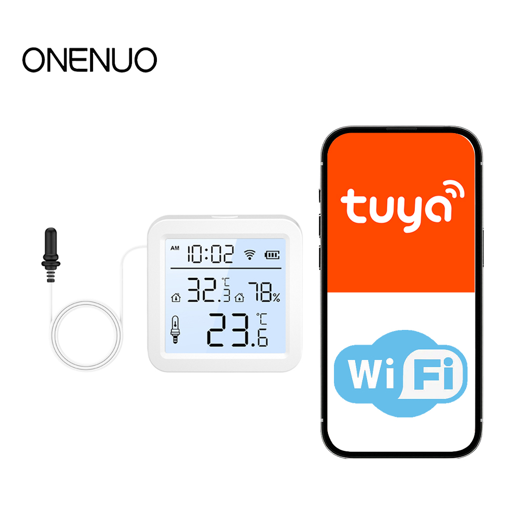 Sensor Suhu dan Kelembapan WiF - Tuya Smart ulasan dan harga